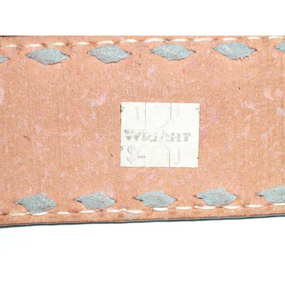 Safari Club International 1994 Belt W/ Gold Buckle & Tooled Leather Design 19 Ye - Picture 12 of 12